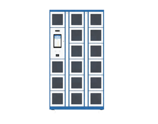 Real smart rental luggage locker cabinet
